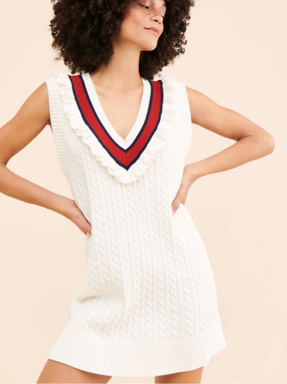 The Upside Columbia Blaise Knit
Mini Dress Sz M